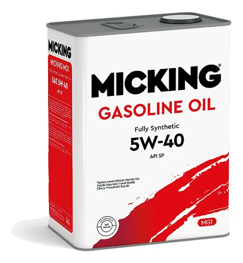 Gasoline Oil 5W-40, серия MG1