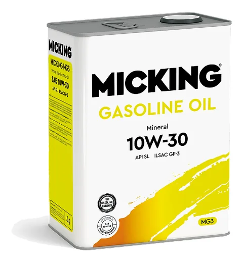Gasoline Oil 10W-30, серия MG3