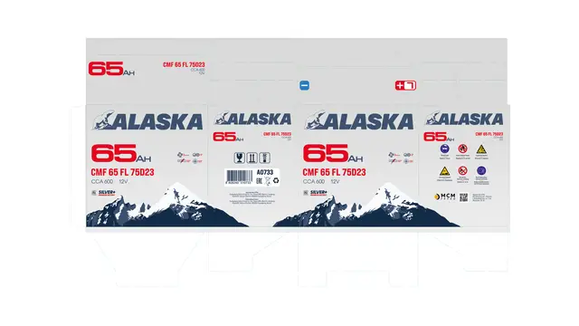 Развертка коробки CMF 65 FL