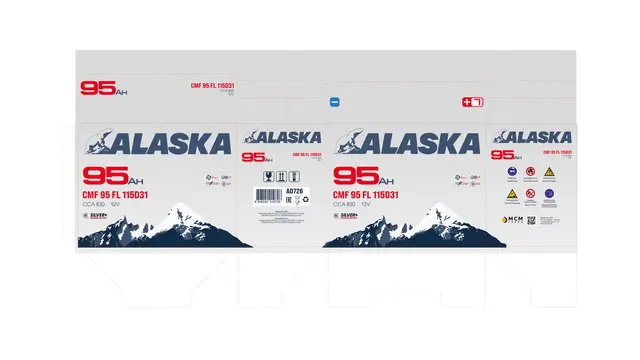 Развертка коробки CMF 95 FL