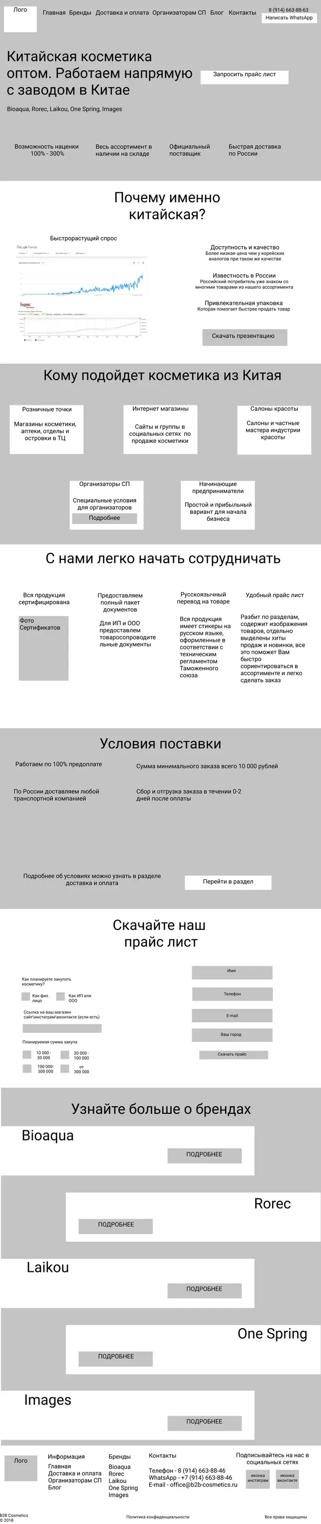 Главная страница