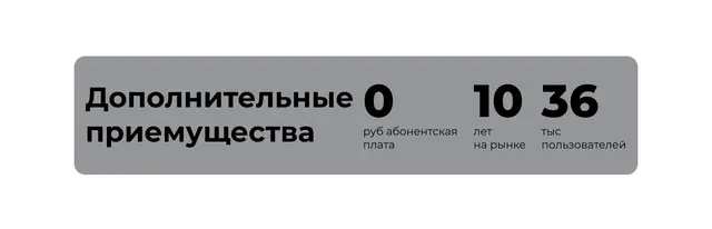 Полоса с тремя цифрами о системе