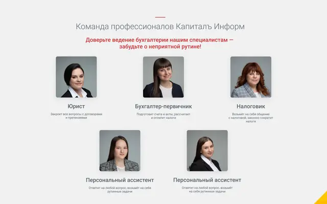 Команда: кто за что отвечает
