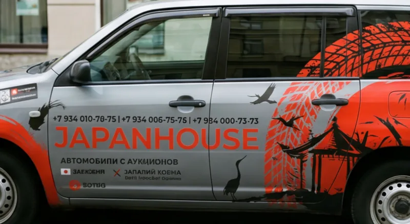 Japanhouse — борт крупным планом