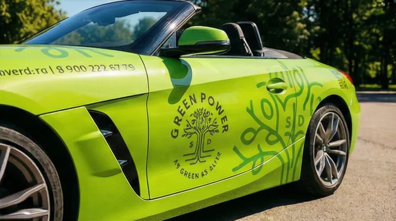 BMW Z4 — Green Power, деталь двери